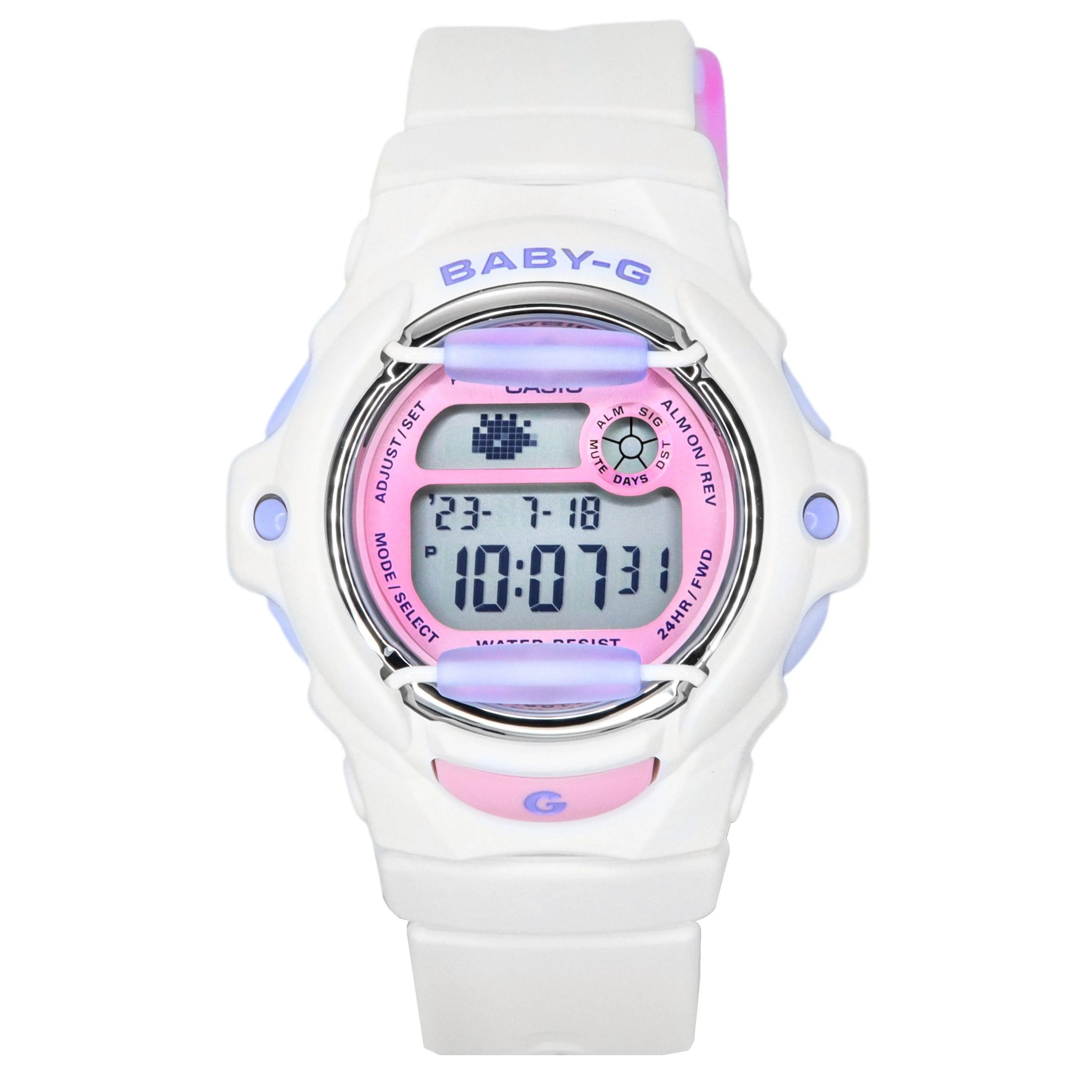 Casio Baby-G Ladies White Watch - Image 2