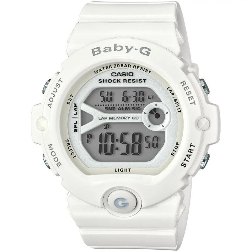 Casio Baby-G Ladies Watch for Runners White