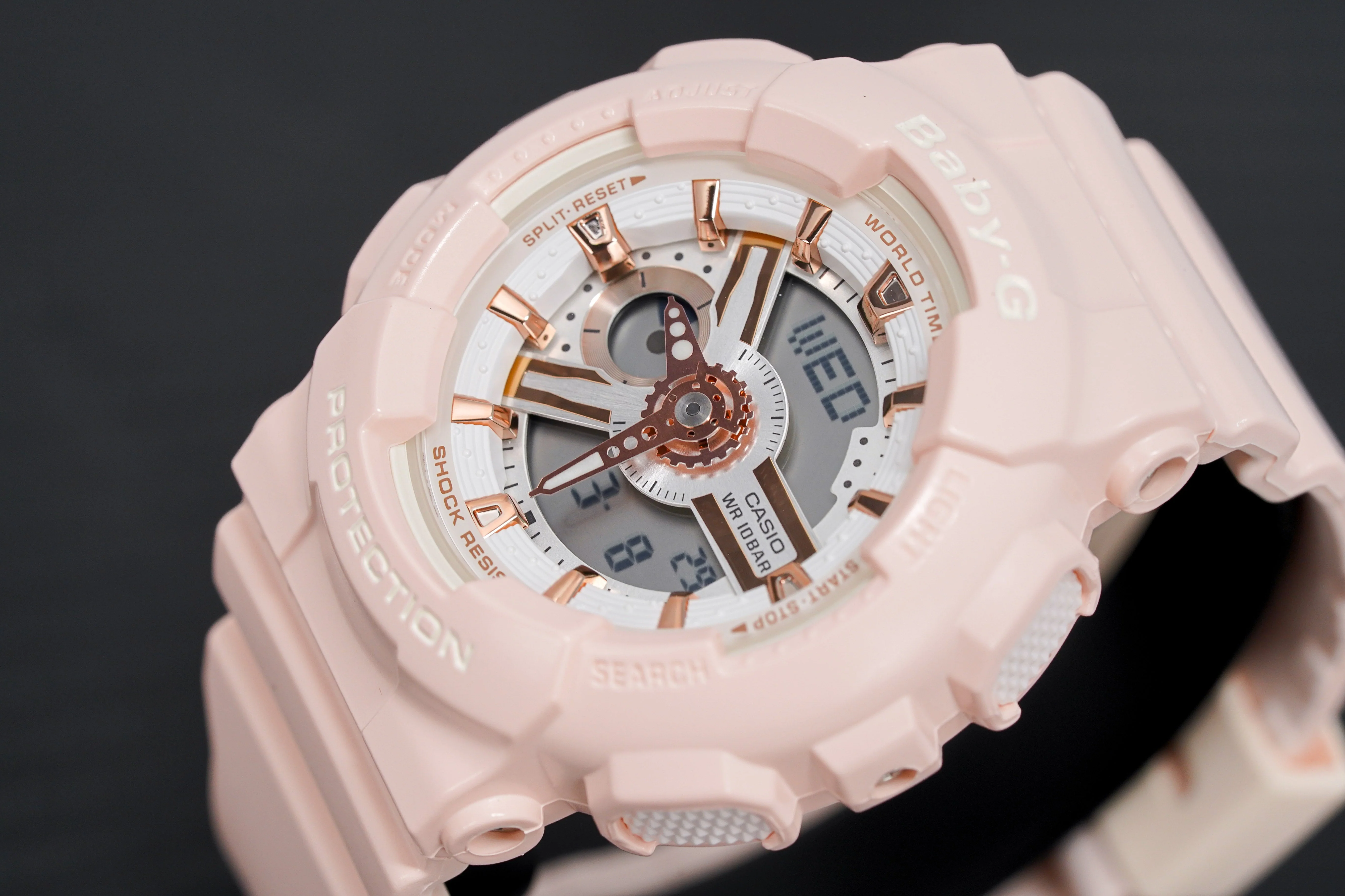 Casio Baby-G Watch Ladies Pink - Image 3