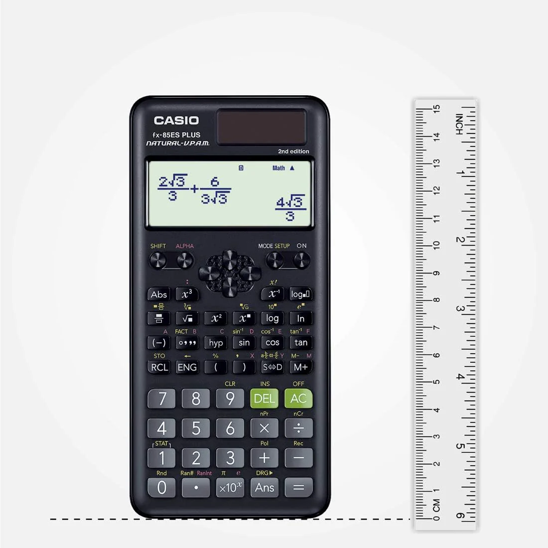 Casio Calculator FX-82ESPLUS-2 2nd Edition Natural Textbook Display - Image 3