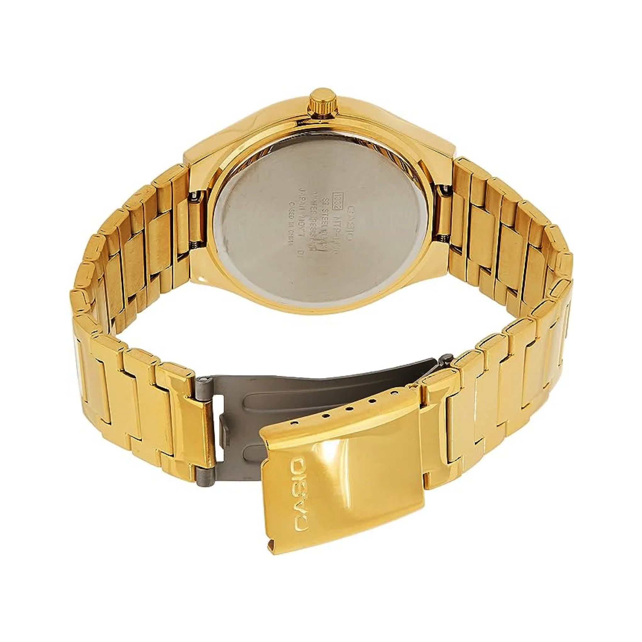 Casio Classic Men's Gold White Watch - Image 3