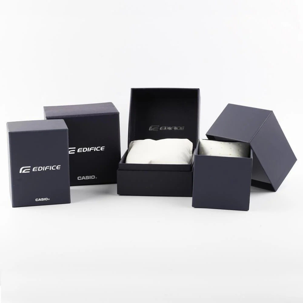 Casio Edifice Men's Silver Watch - Image 2