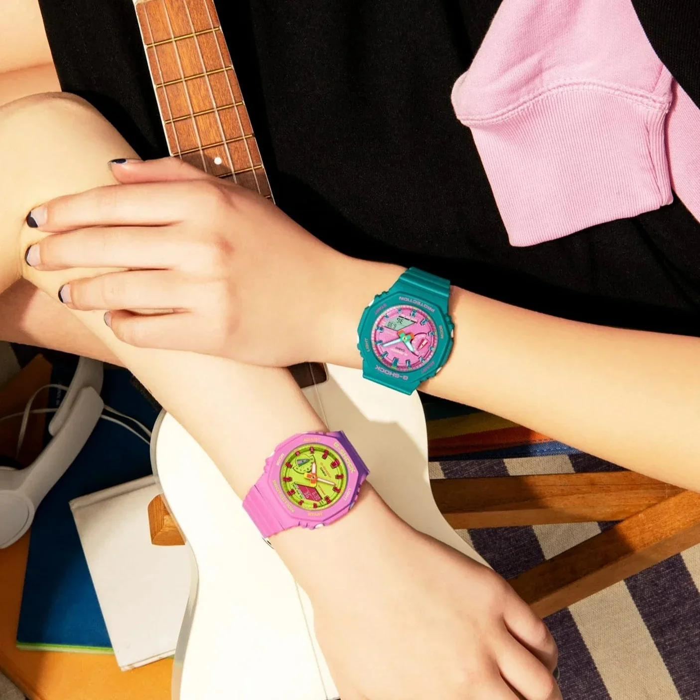 Casio G-Shock Ladies Blue Watch - Image 3