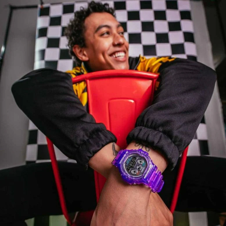 Casio G-Shock Men's Purple Watch - Image 7