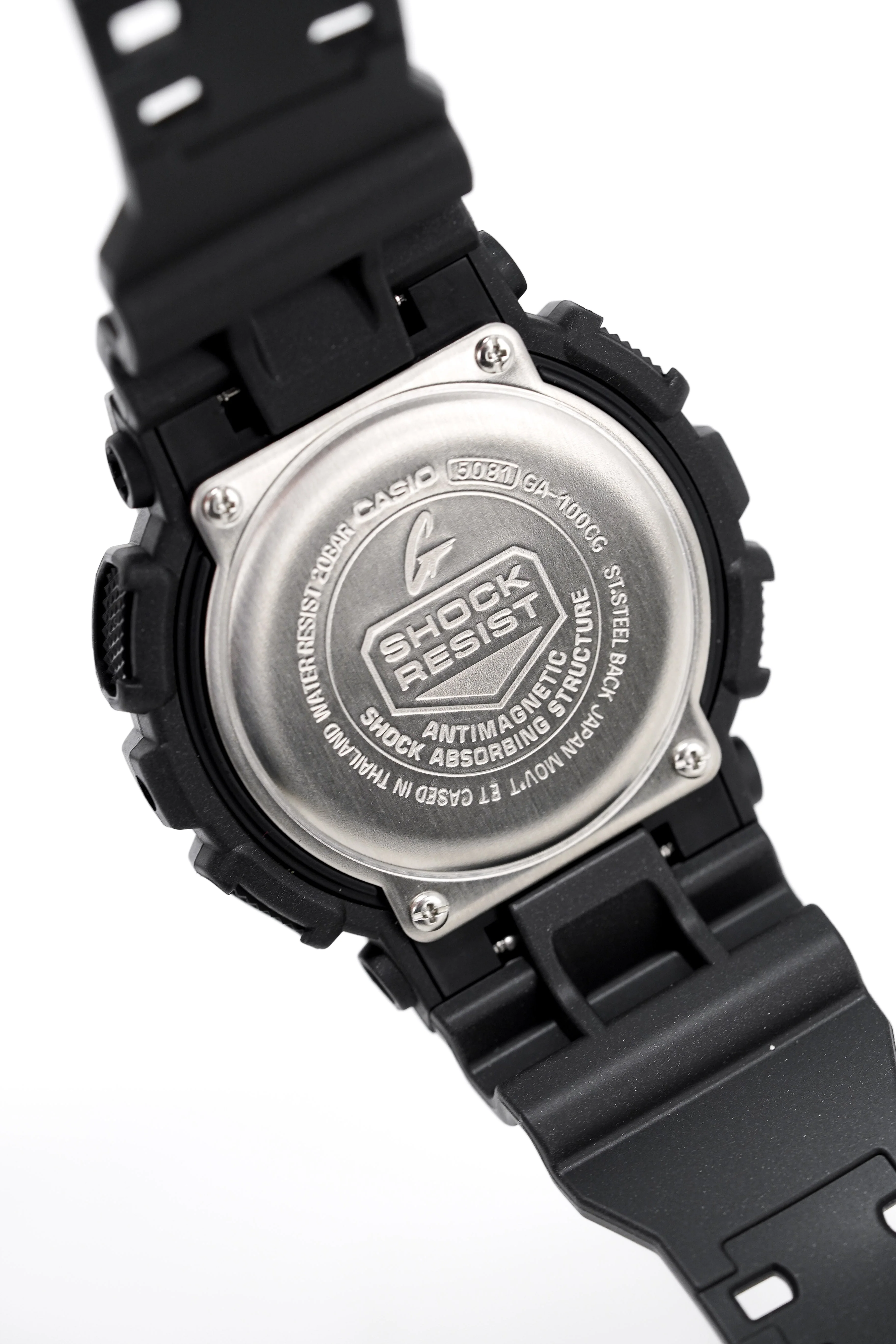 Casio G-Shock Watch Men's Black Crackled - Image 2