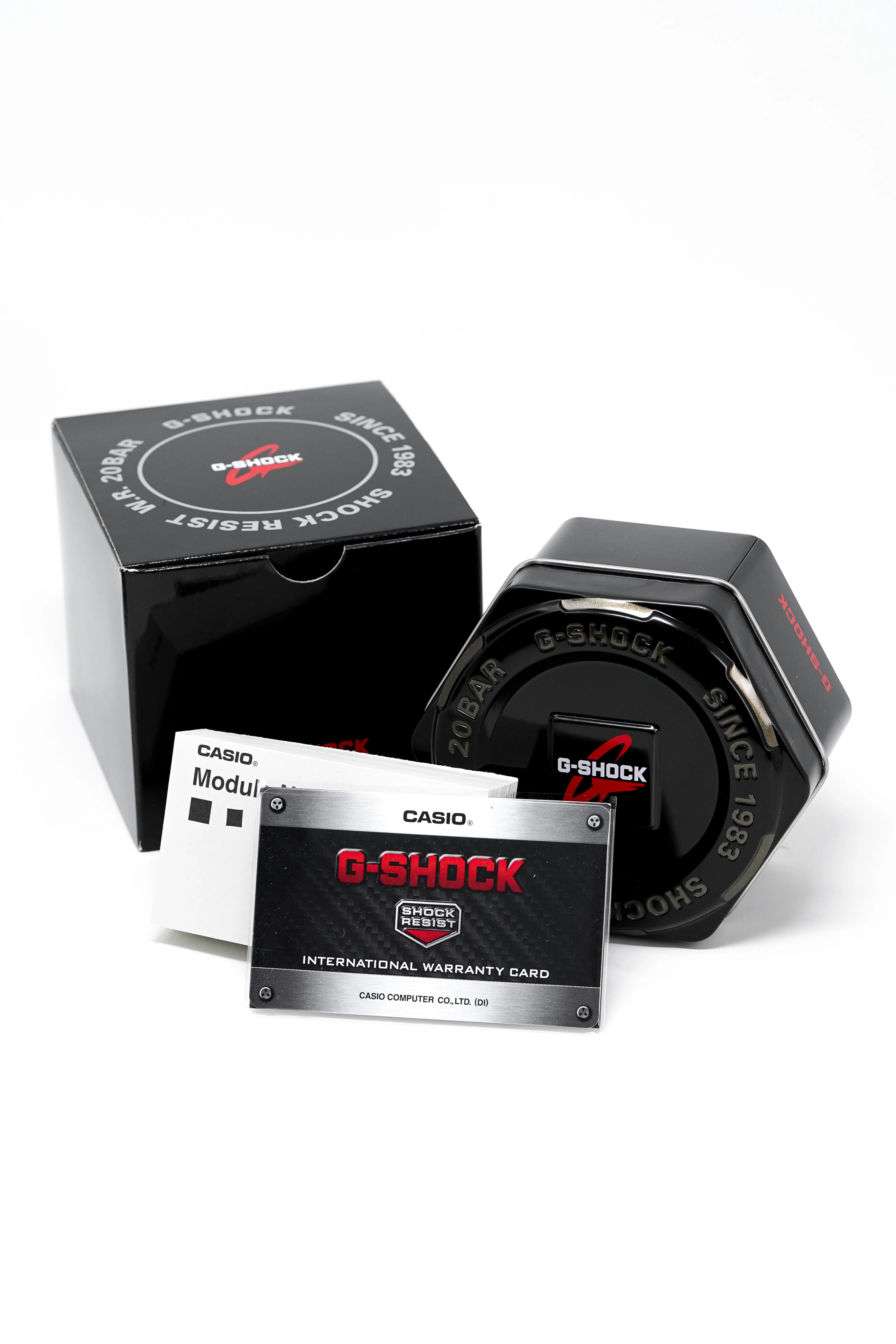 Casio G-Shock Watch Men's Black Crackled - Image 6