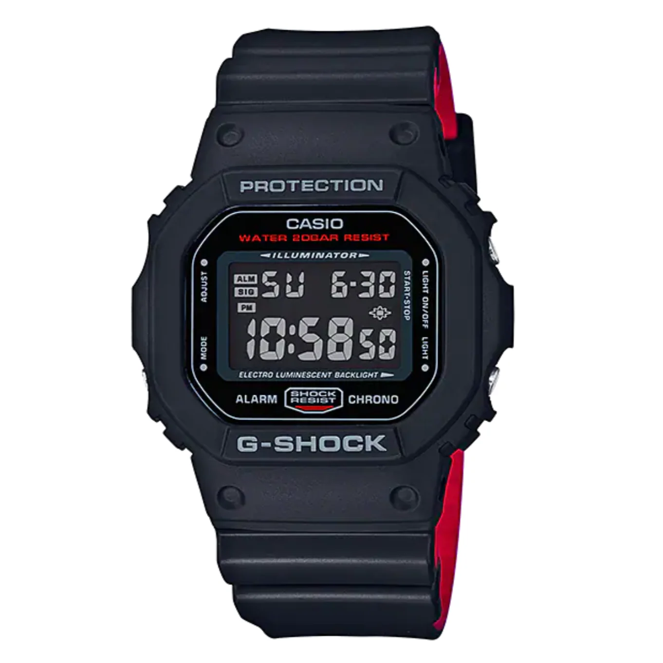 Casio G-Shock Watch Men's Black/Red