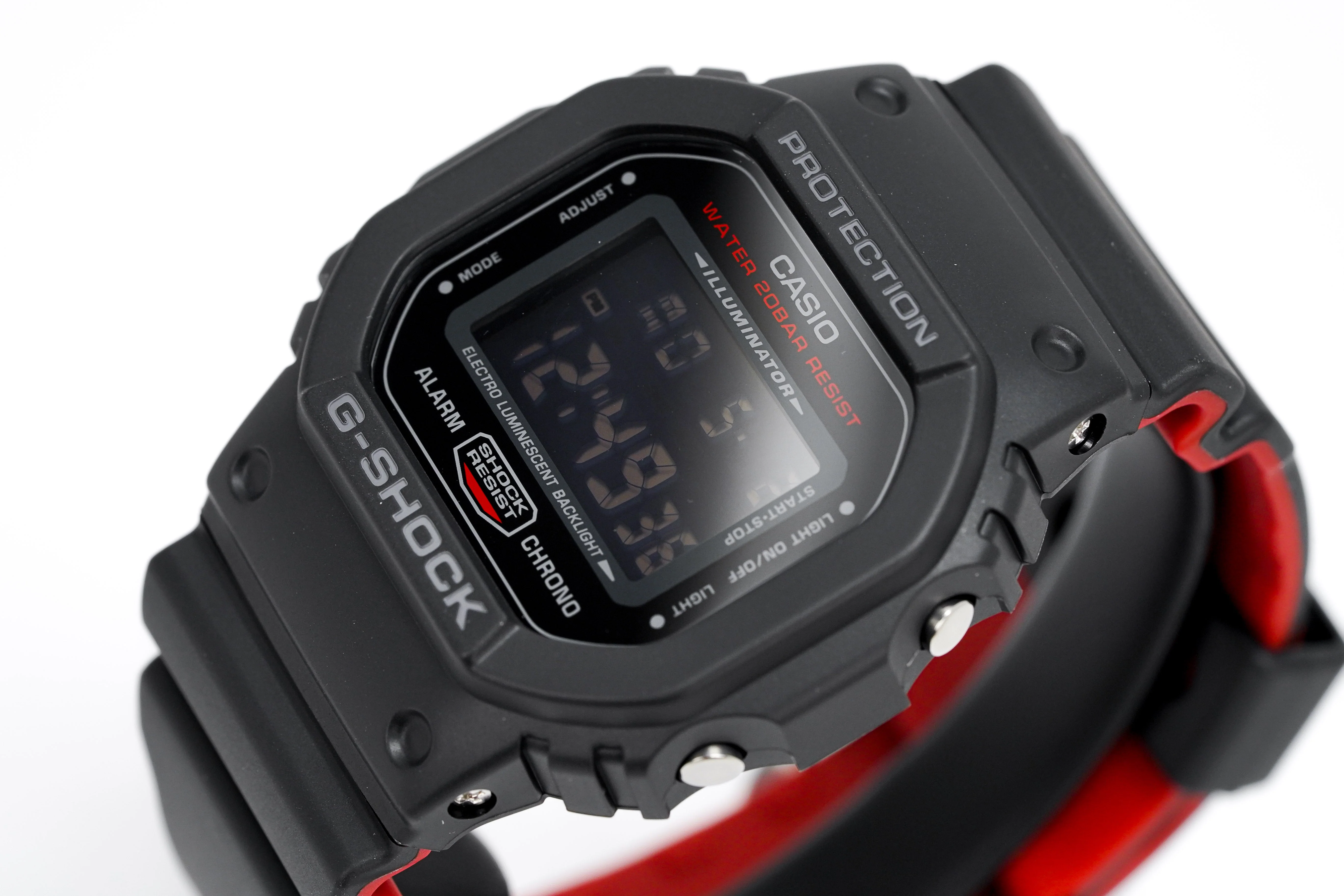Casio G-Shock Watch Men's Black/Red - Image 3