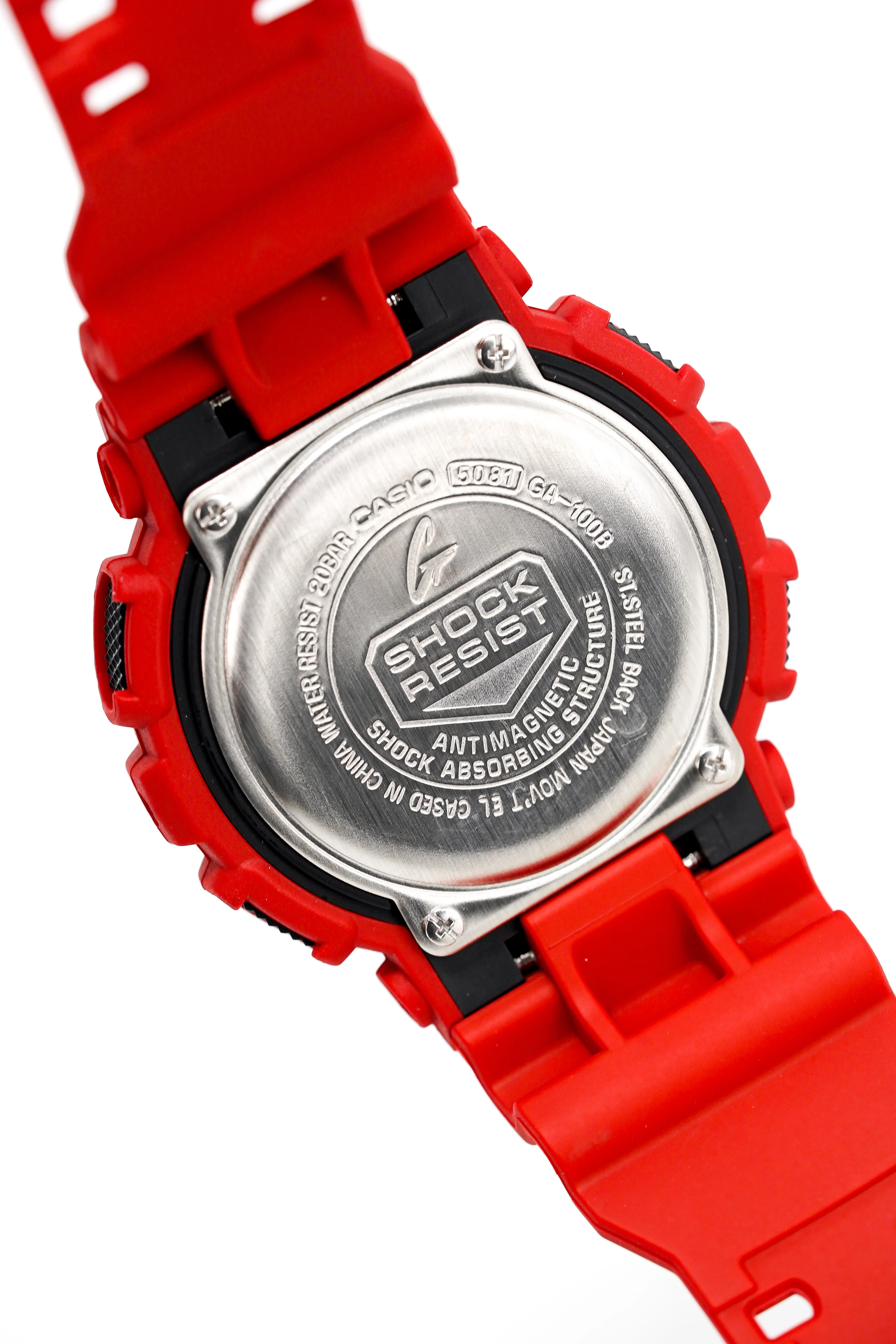 Casio G-Shock Watch Men's Red - Image 2