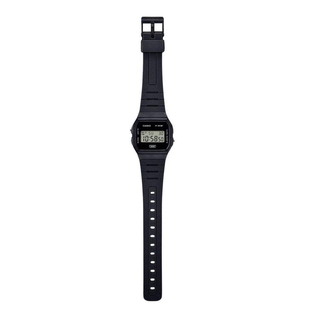Casio POP Series Unisex Black Digital Watch - Image 2