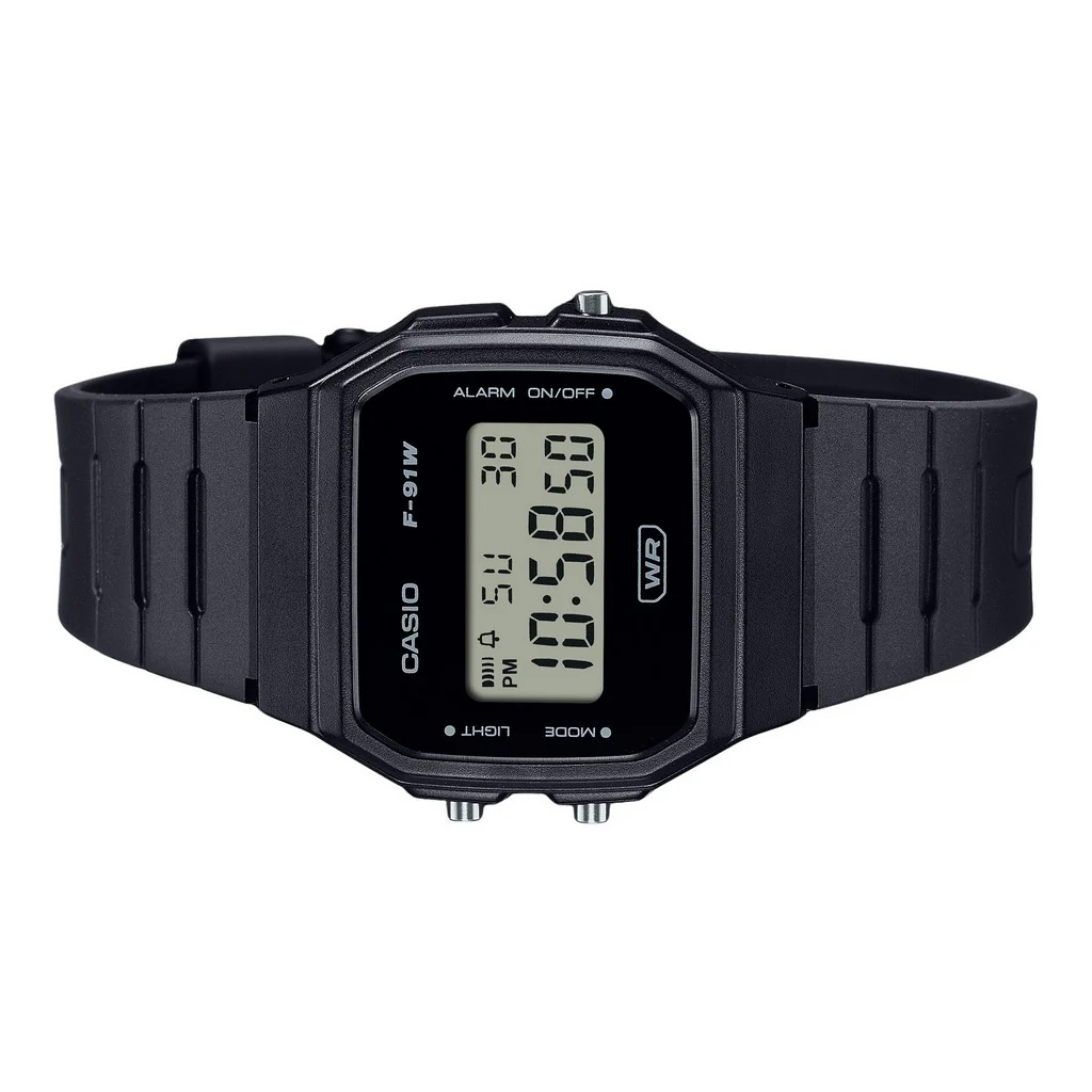Casio POP Series Unisex Black Digital Watch - Image 4