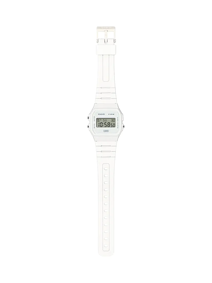 Casio POP Series Unisex White Digital Watch - Image 2
