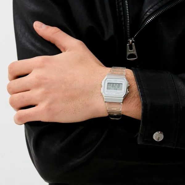 Casio POP Series Unisex White Digital Watch - Image 4