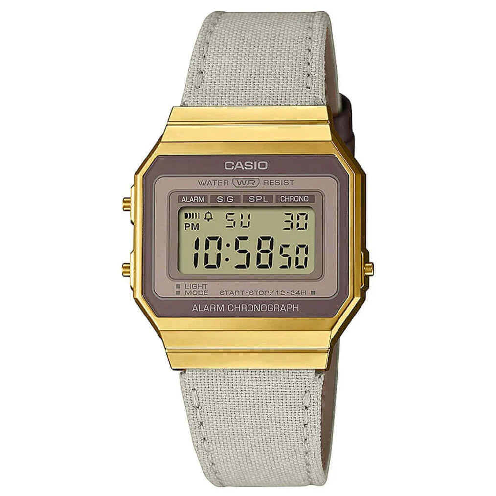 Casio Retro Vintage A700 Unisex Grey Watch