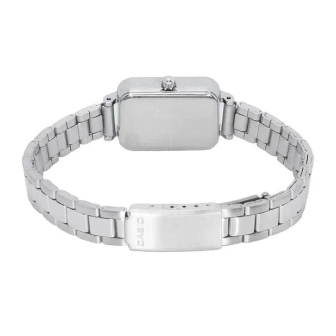 Casio Slim Ladies' Light Blue Rectangular Watch - Image 2