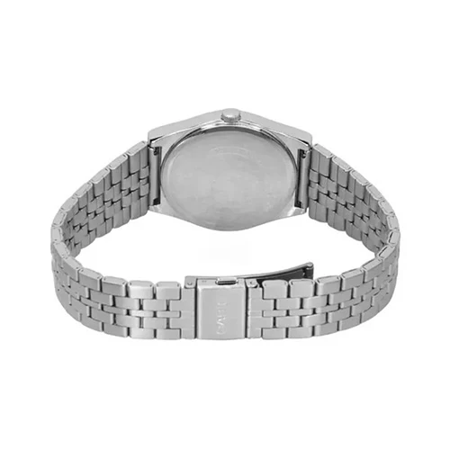 Casio Vintage Day Date Unisex Blue Silver Watch - Image 2