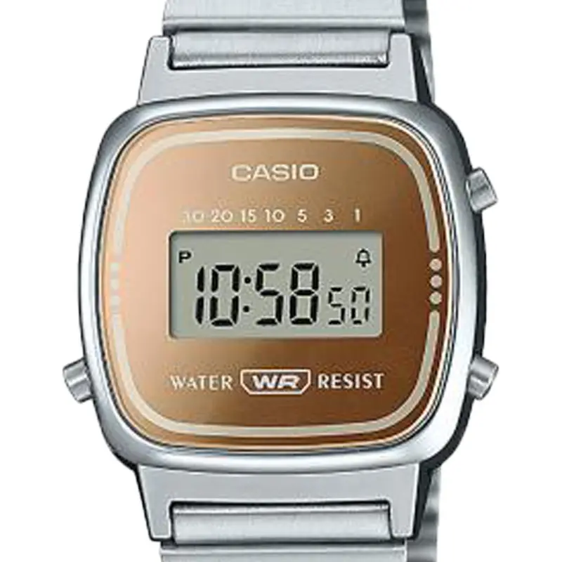 Casio Vintage Ladies Silver Watch - Image 3