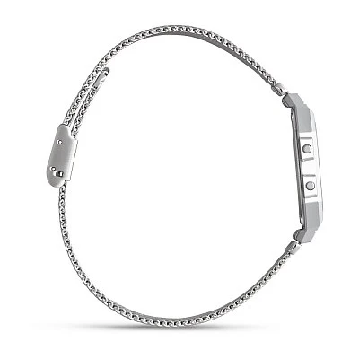 Casio Vintage Men's Silver Watch - Image 4