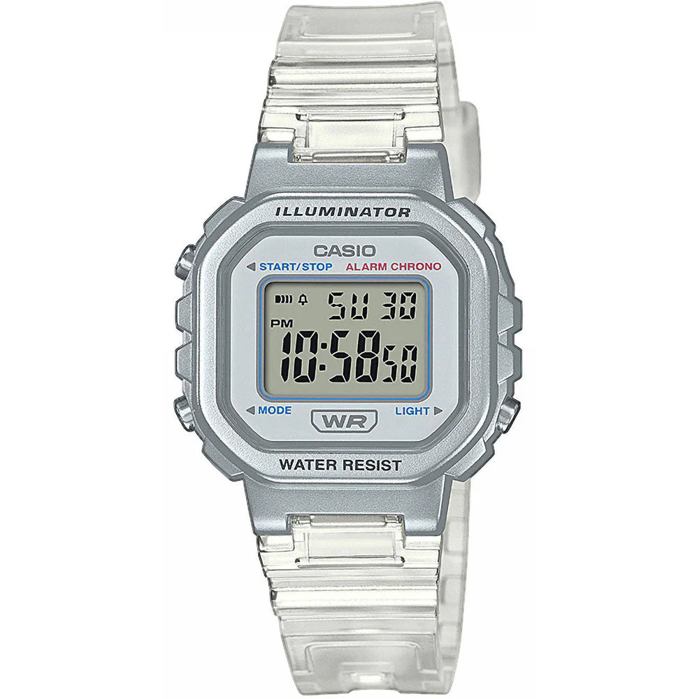 Casio Vintage Sport Ladies Transparent Watch