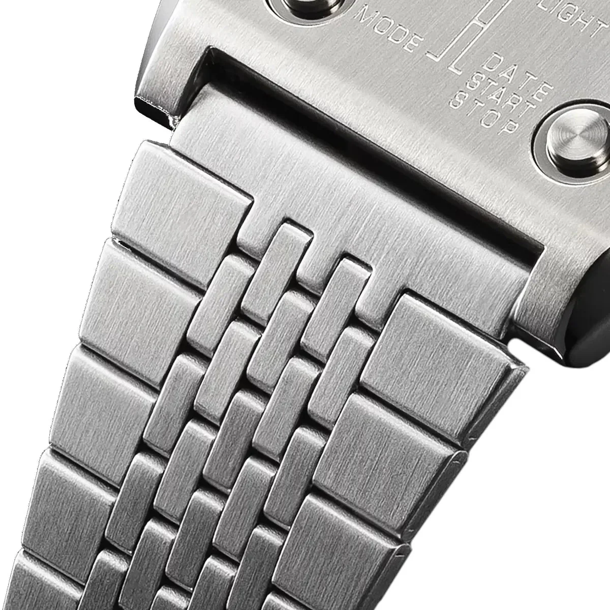 Casio Vintage Unisex Silver Watch - Image 2