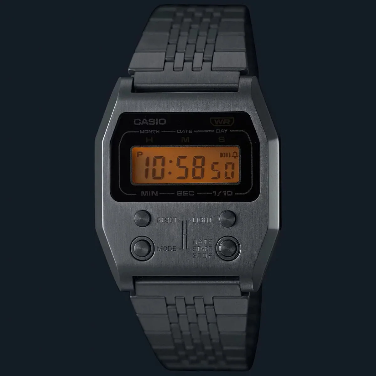 Casio Vintage Unisex Silver Watch - Image 3