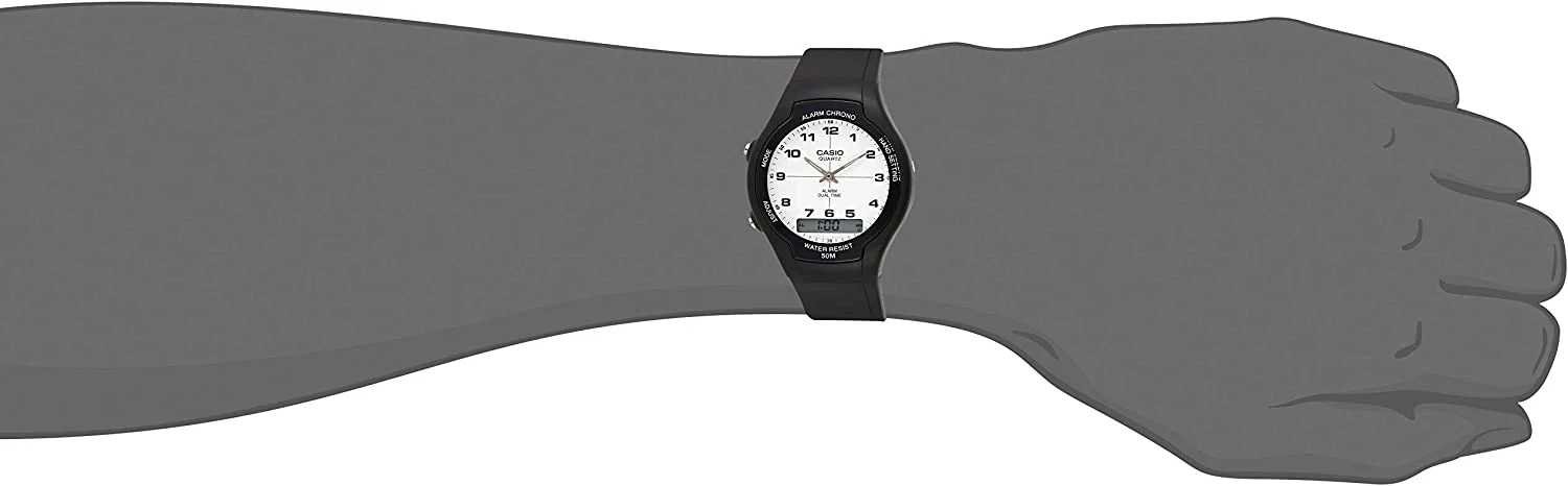 Casio Watch Black and White - Image 4