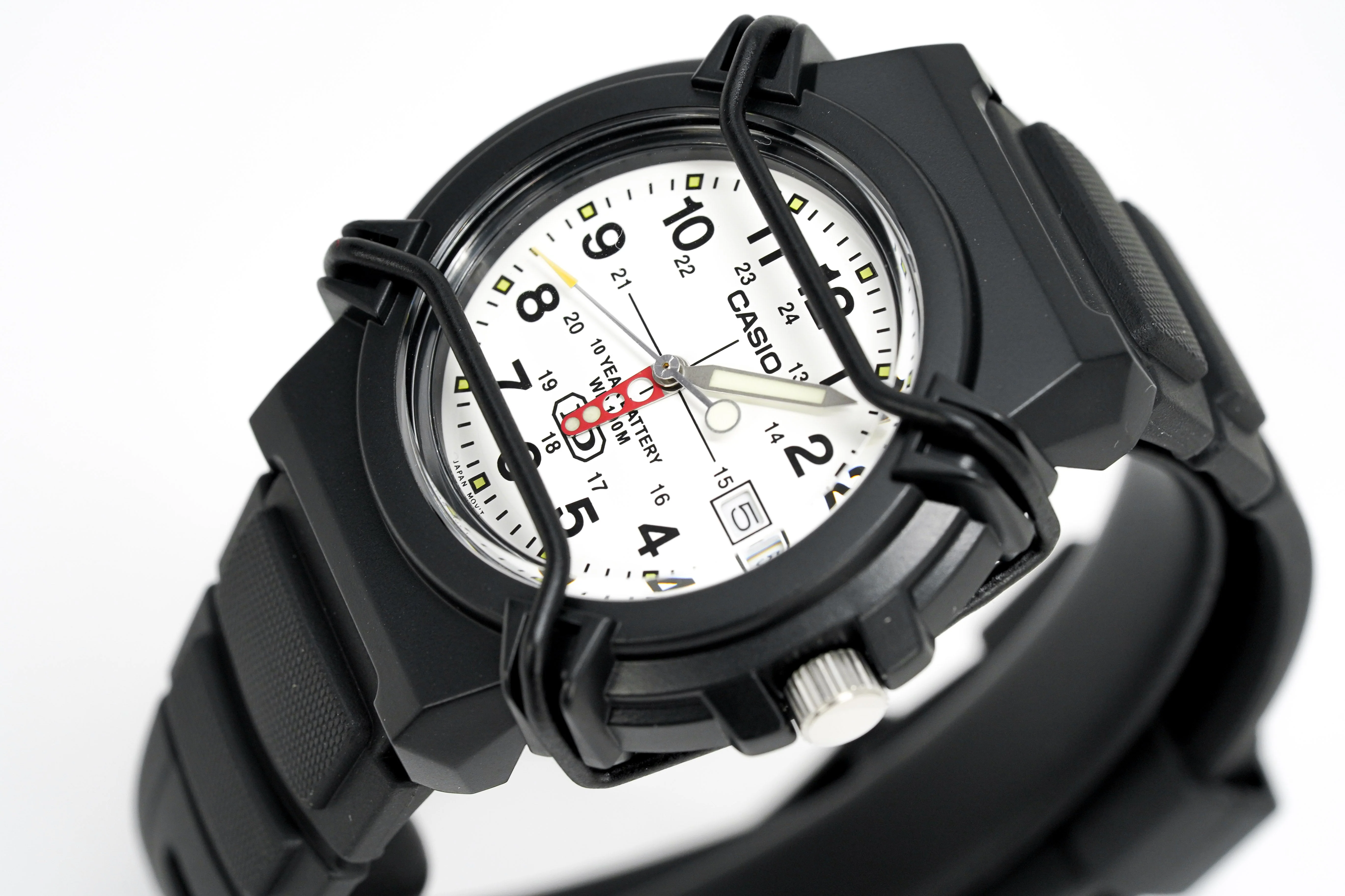 Casio Watch Black White - Image 3