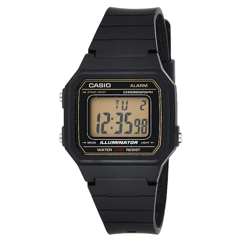 Casio Watch Chronograph Digital Brown