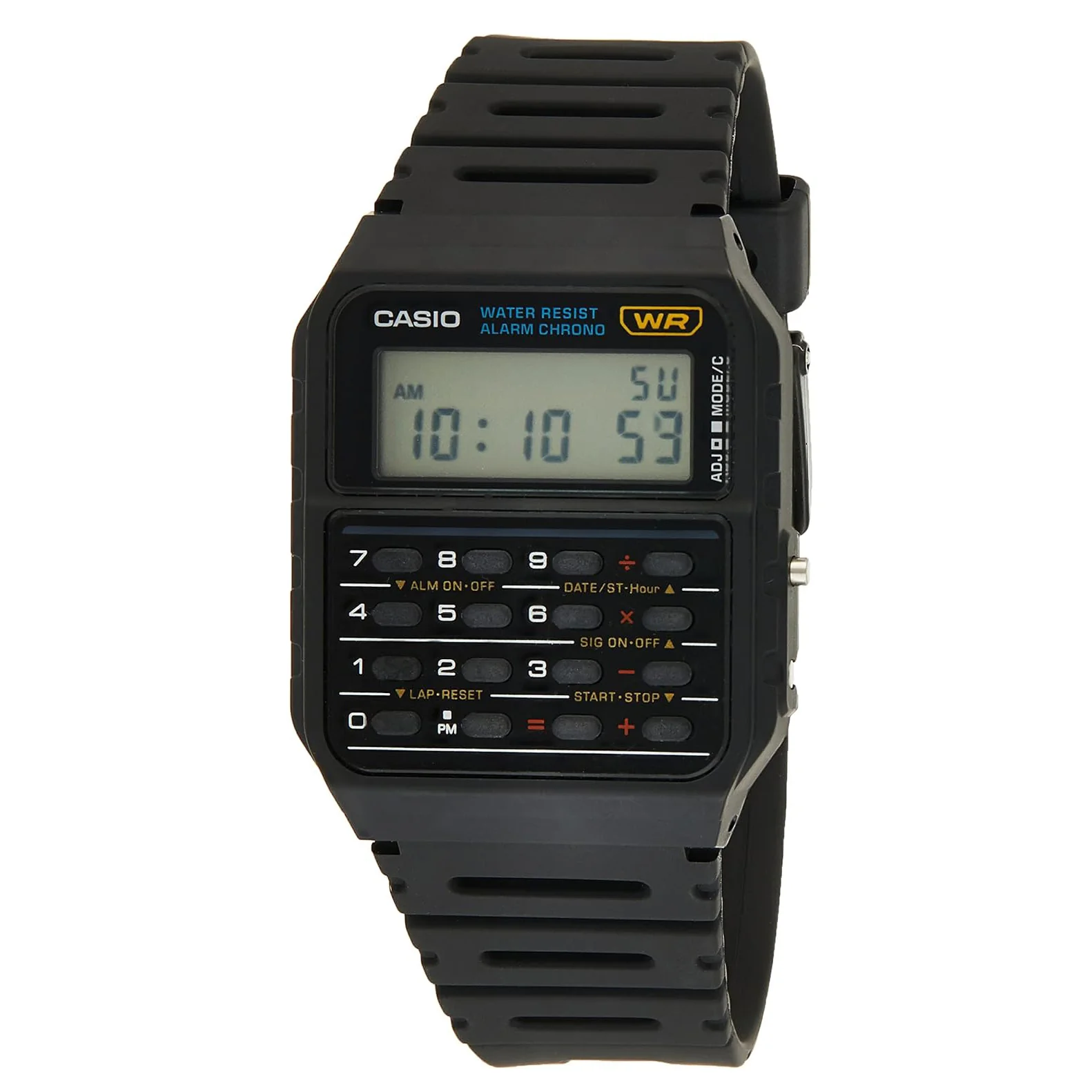 Casio Watch Data Bank Calculator Black