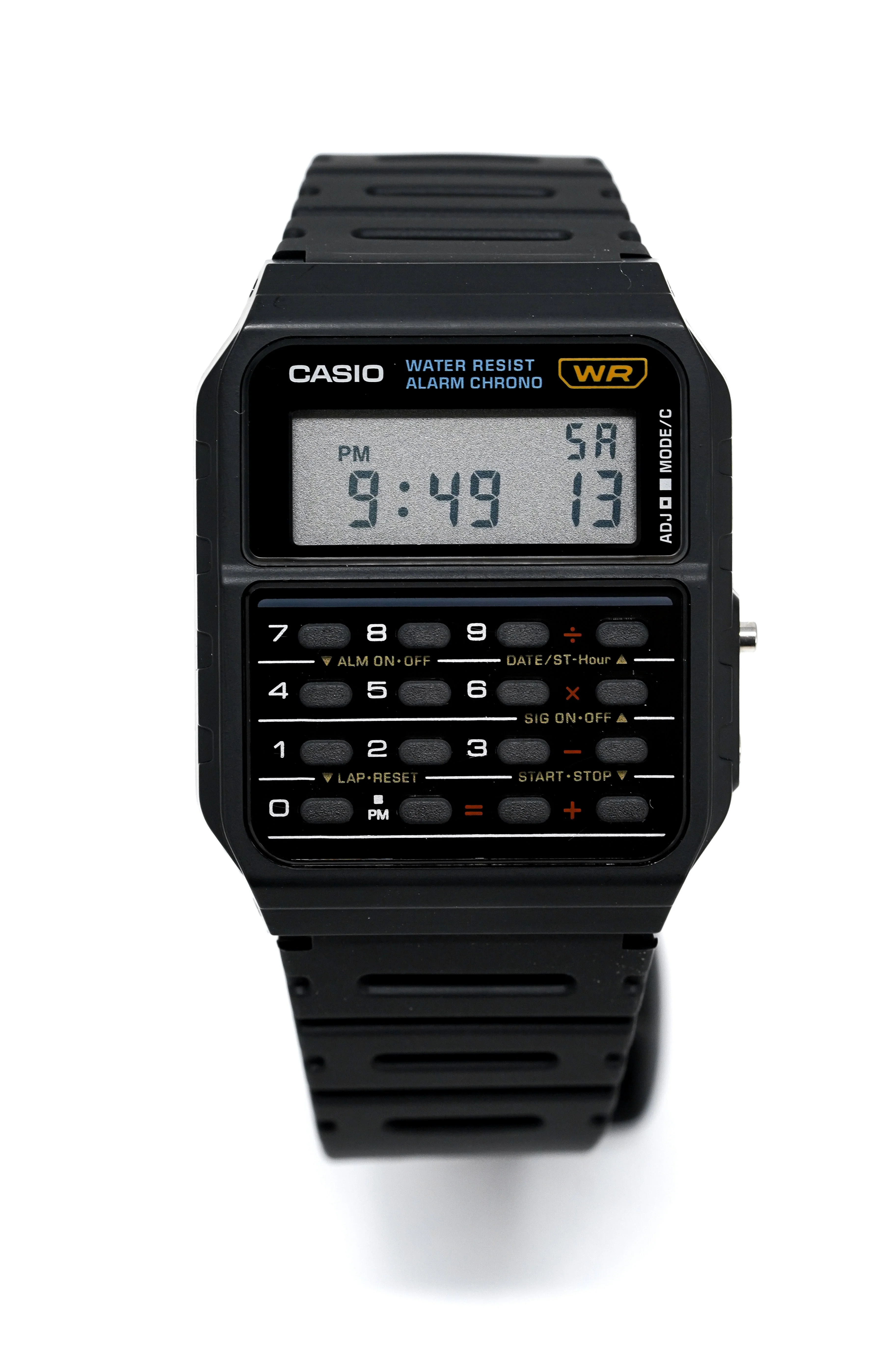 Casio Watch Data Bank Calculator Black - Image 3