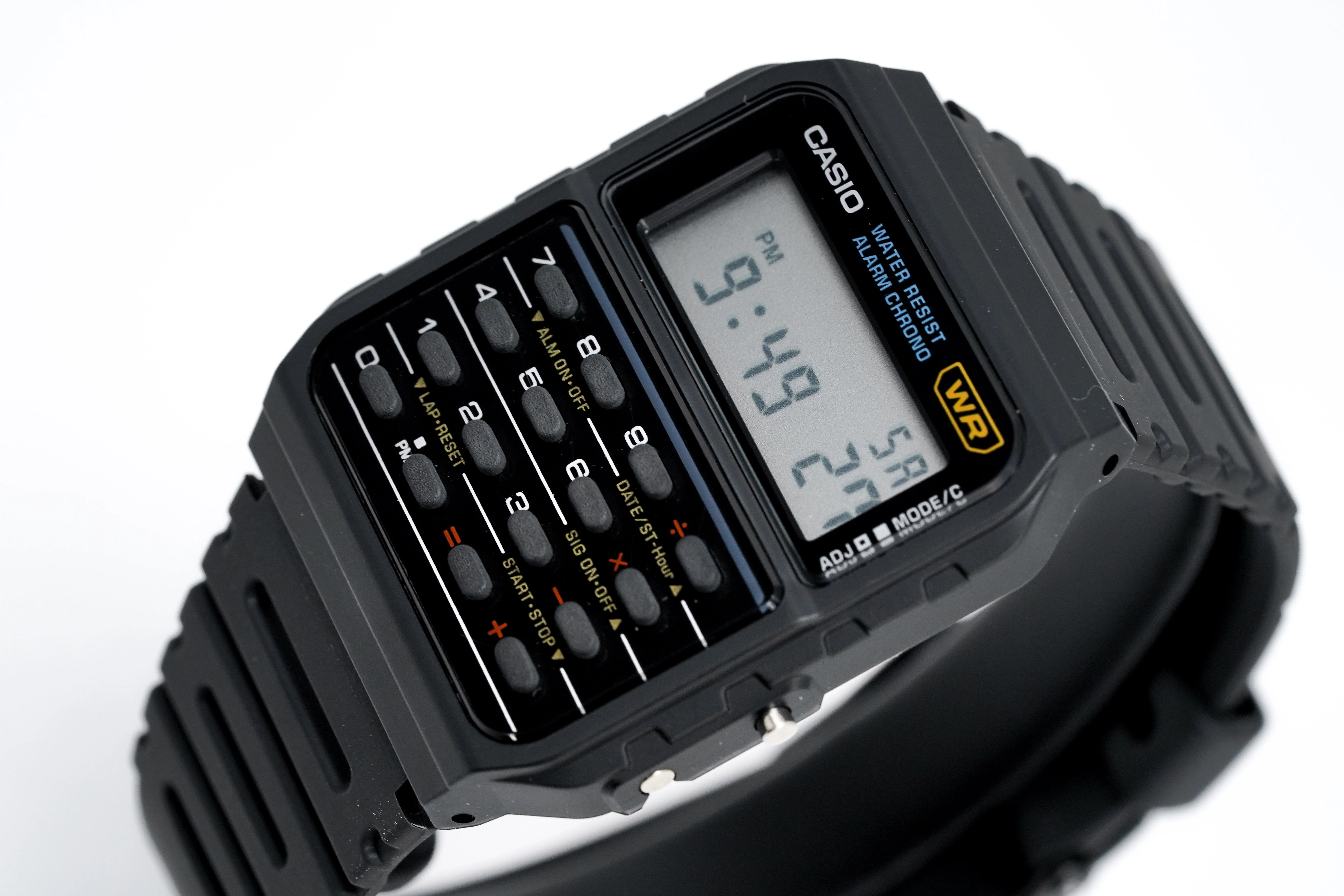 Casio Watch Data Bank Calculator Black - Image 4