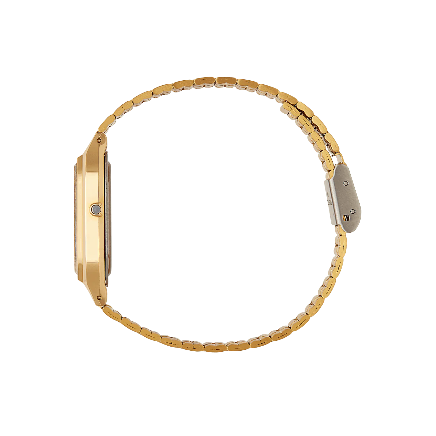 Casio Watch Vintage Retro Dual Time Gold - Image 4