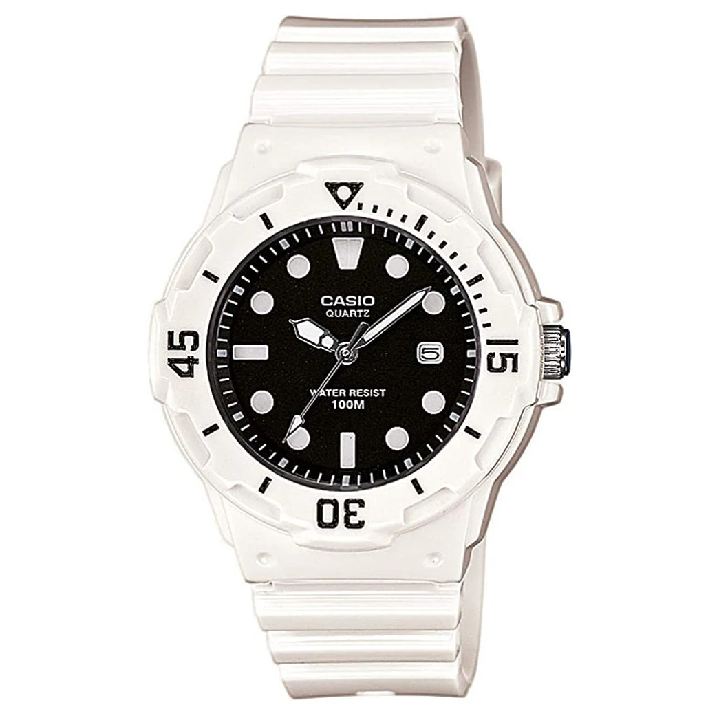 Casio Ladies Watch Analogue White Black