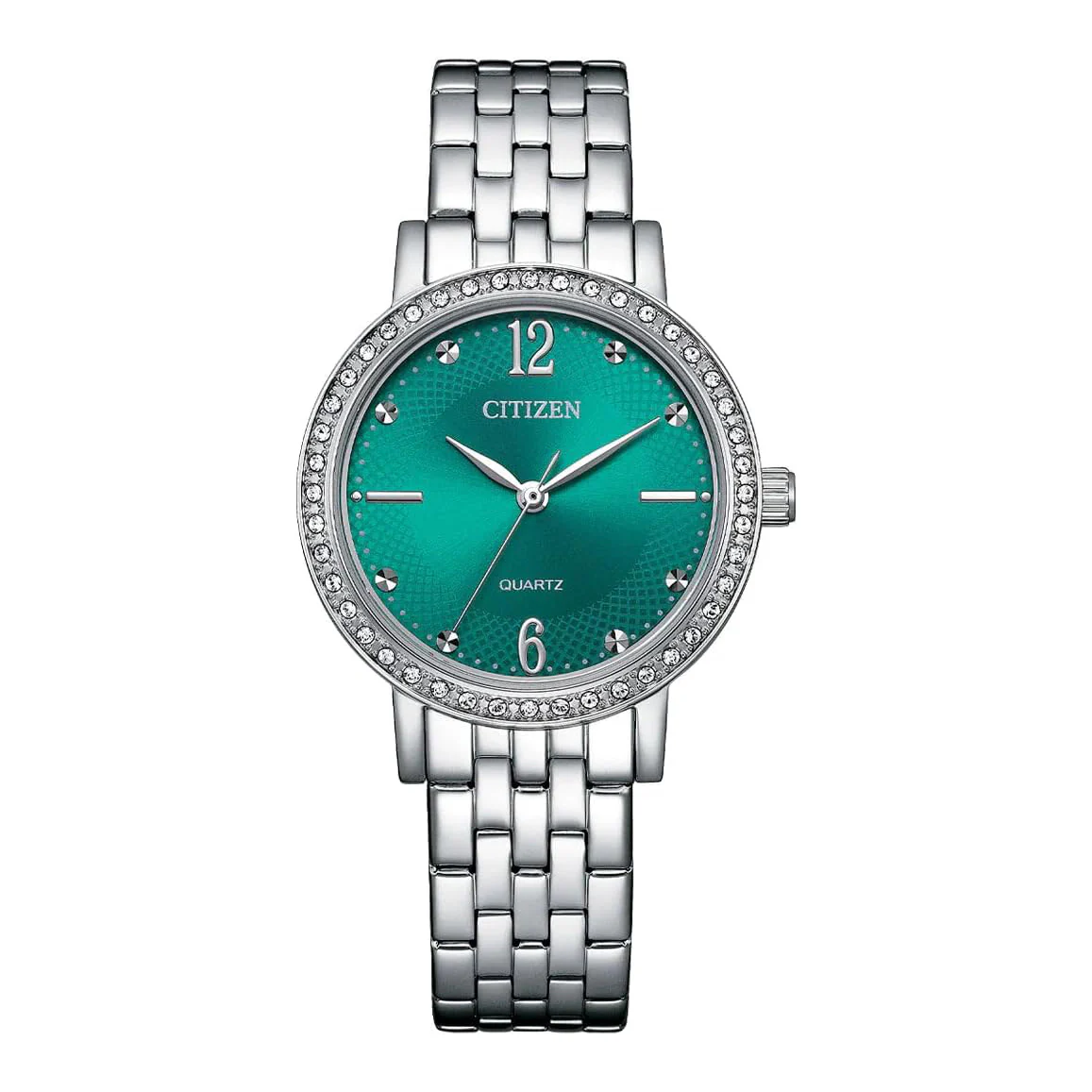Citizen Emerald Green 31mm Dial Ladies Dress Watch
