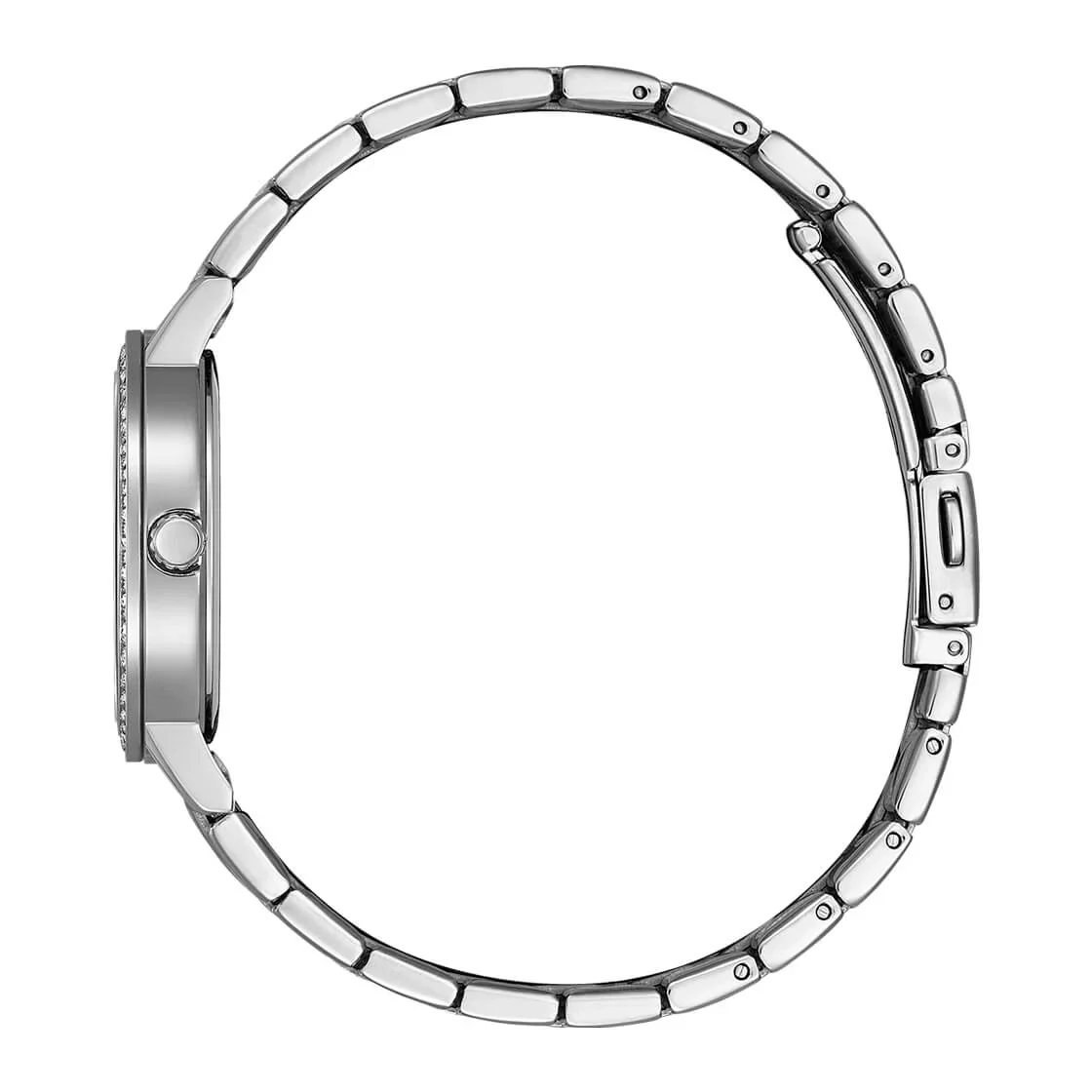 Citizen Ladies' 31mm Crystal Dress Watch Silver - Image 2