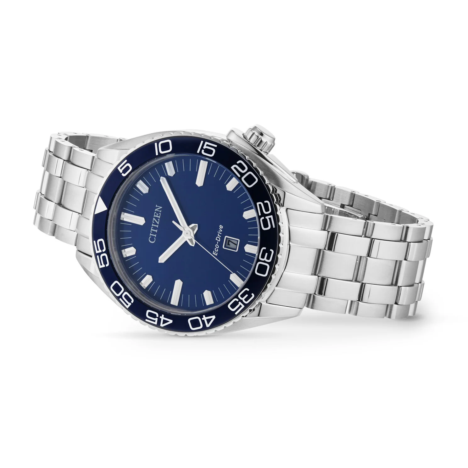 Citizen Men's 42mm Carson Eco-Drive Sport Watch Blue - Image 4