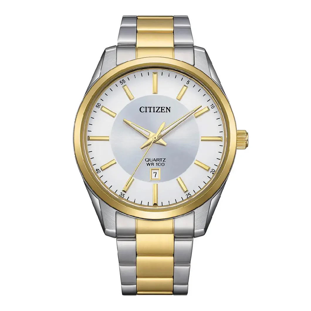 Citizen Men's 42mm Classic Casual Watch Silver Dial