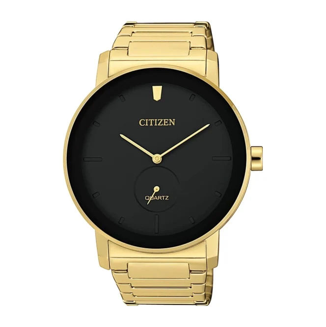 Citizen Men's 42mm Classic Dress Watch Gold Black
