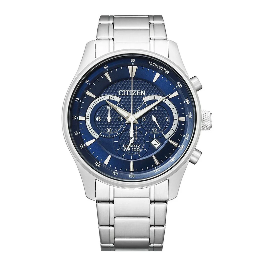 Citizen Men's 42mm Sport Chronograph Watch Blue