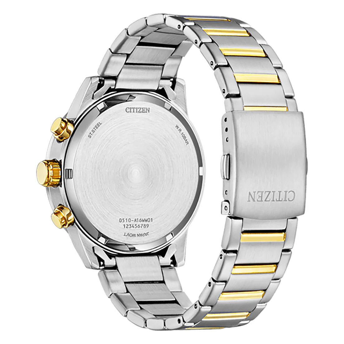Citizen Men's Chronograph 44mm Blue Dial Watch - Image 3