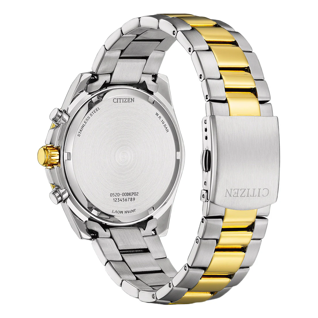 Citizen Men's Chronograph 44mm Green Dial Watch - Image 3