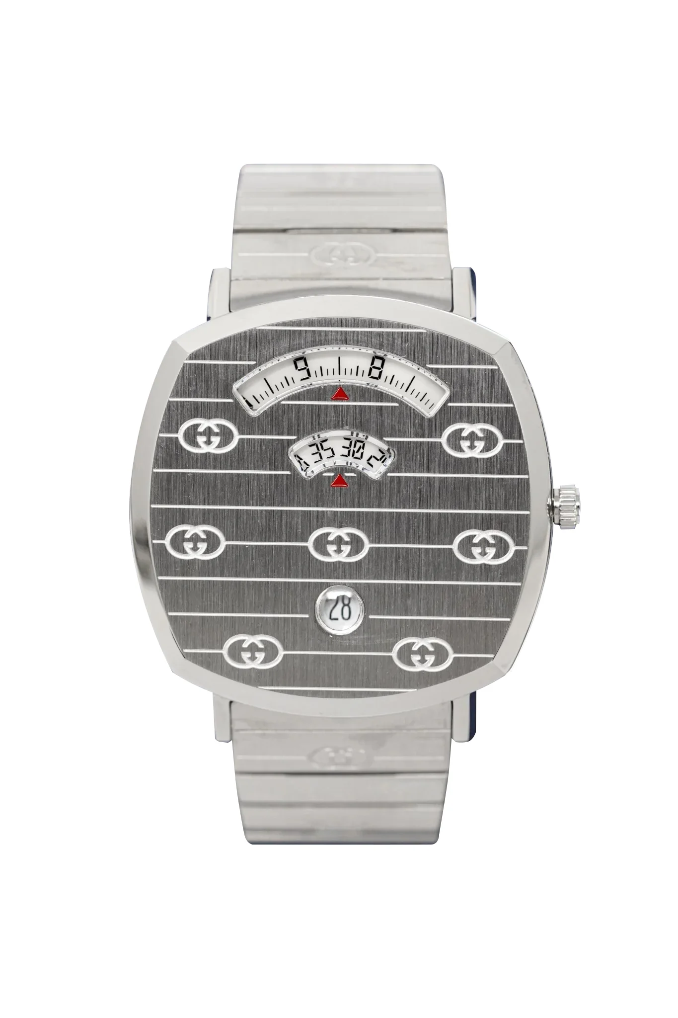 Gucci Watch Grip 38mm Silver