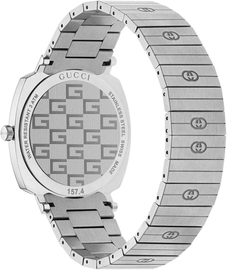 Gucci Watch Grip 38mm Silver - Image 2