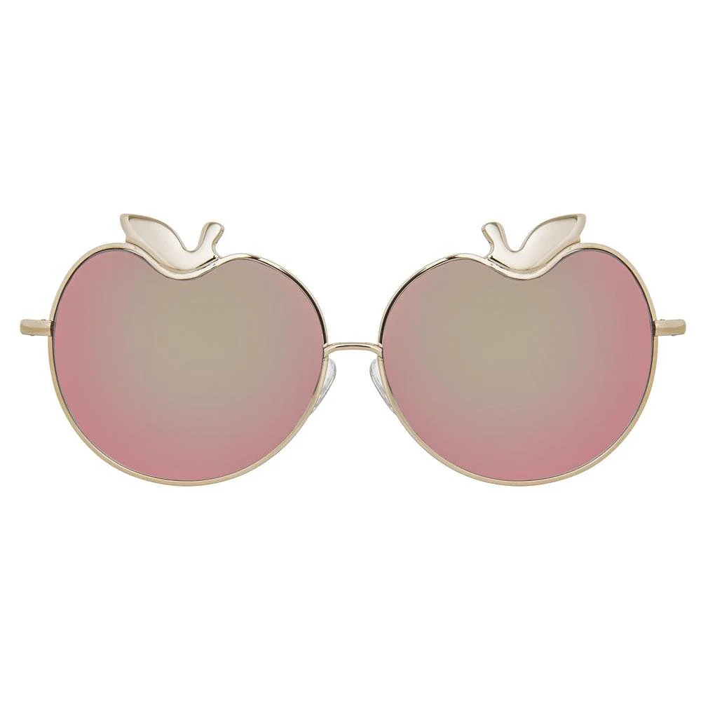 Markus Lupfer Sunglasses Special Apples Silver and Peach - Image 2