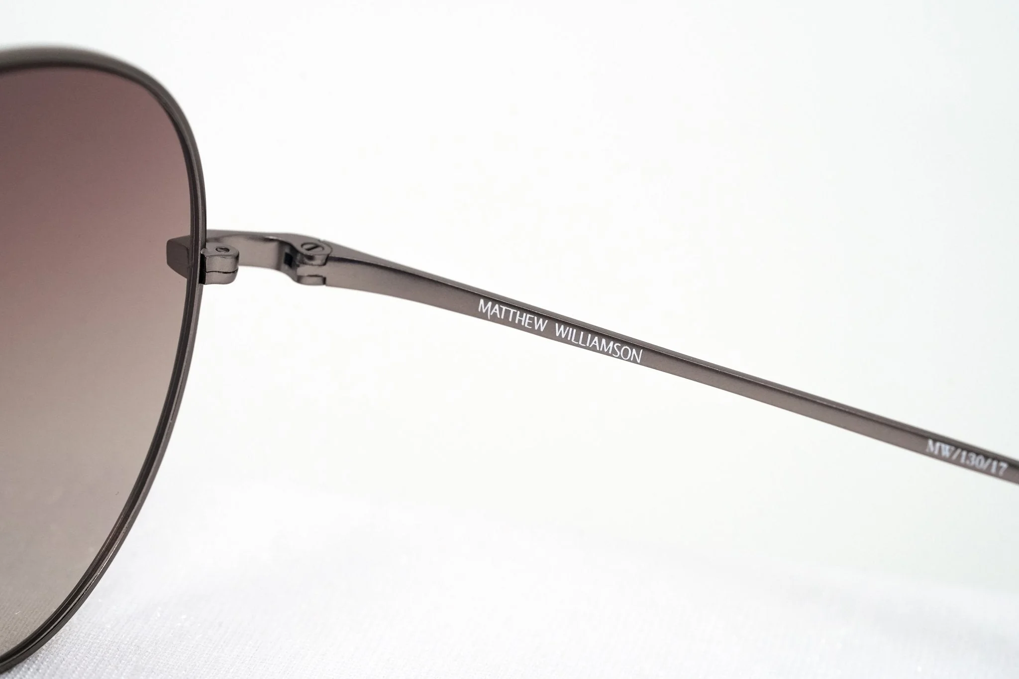 Matthew Williamson Sunglasses Silver and Purple - Image 7