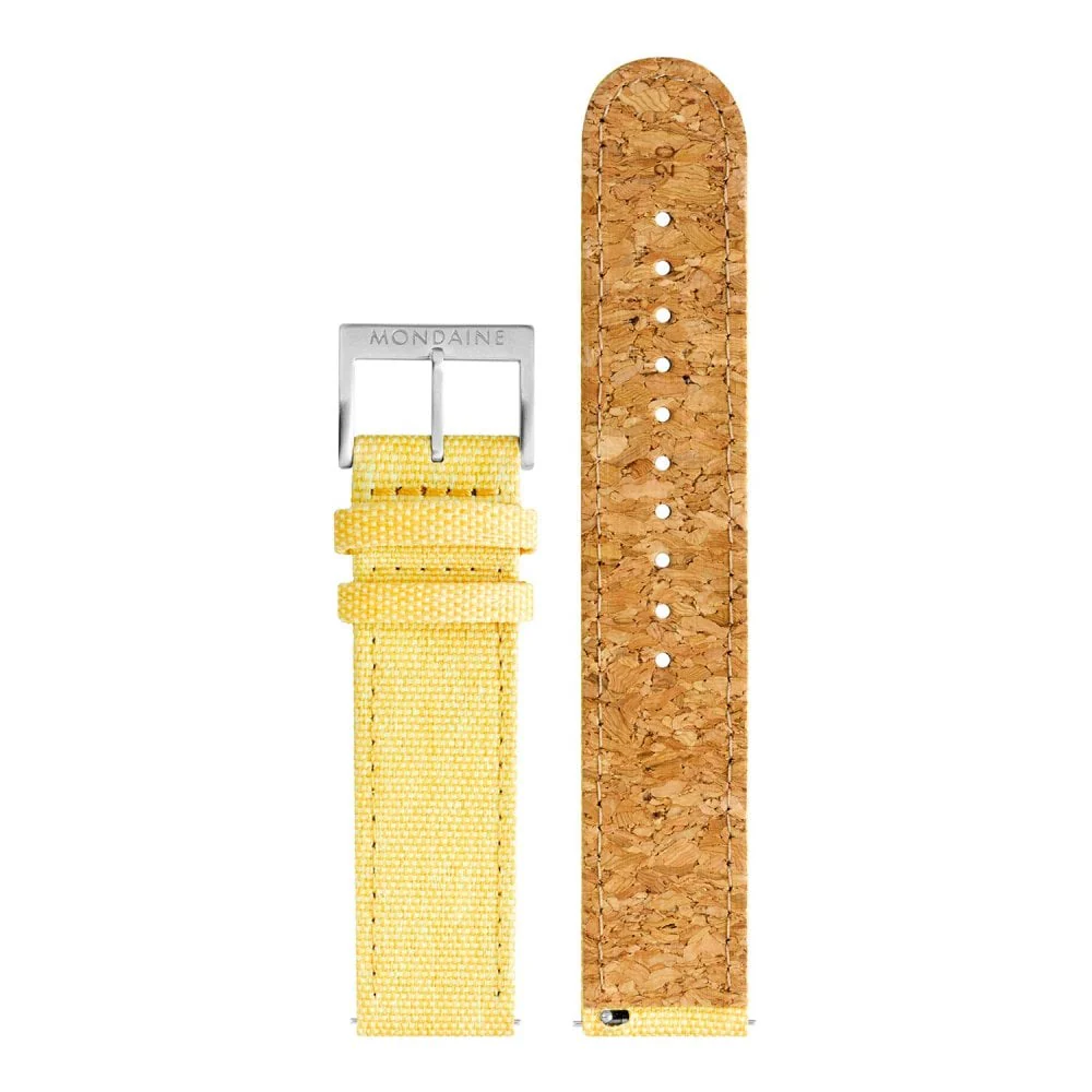 Mondaine Watch Classic Yellow - Image 5