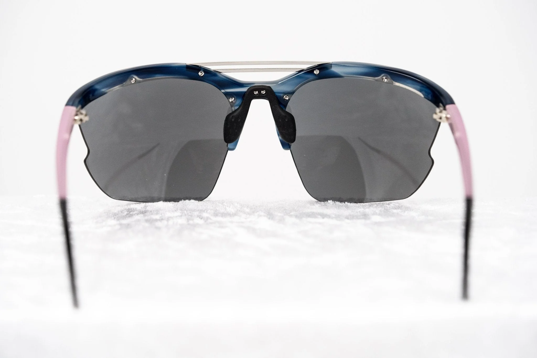 Prabal Gurung Sunglasses Special Blue Horn and Black - Image 6