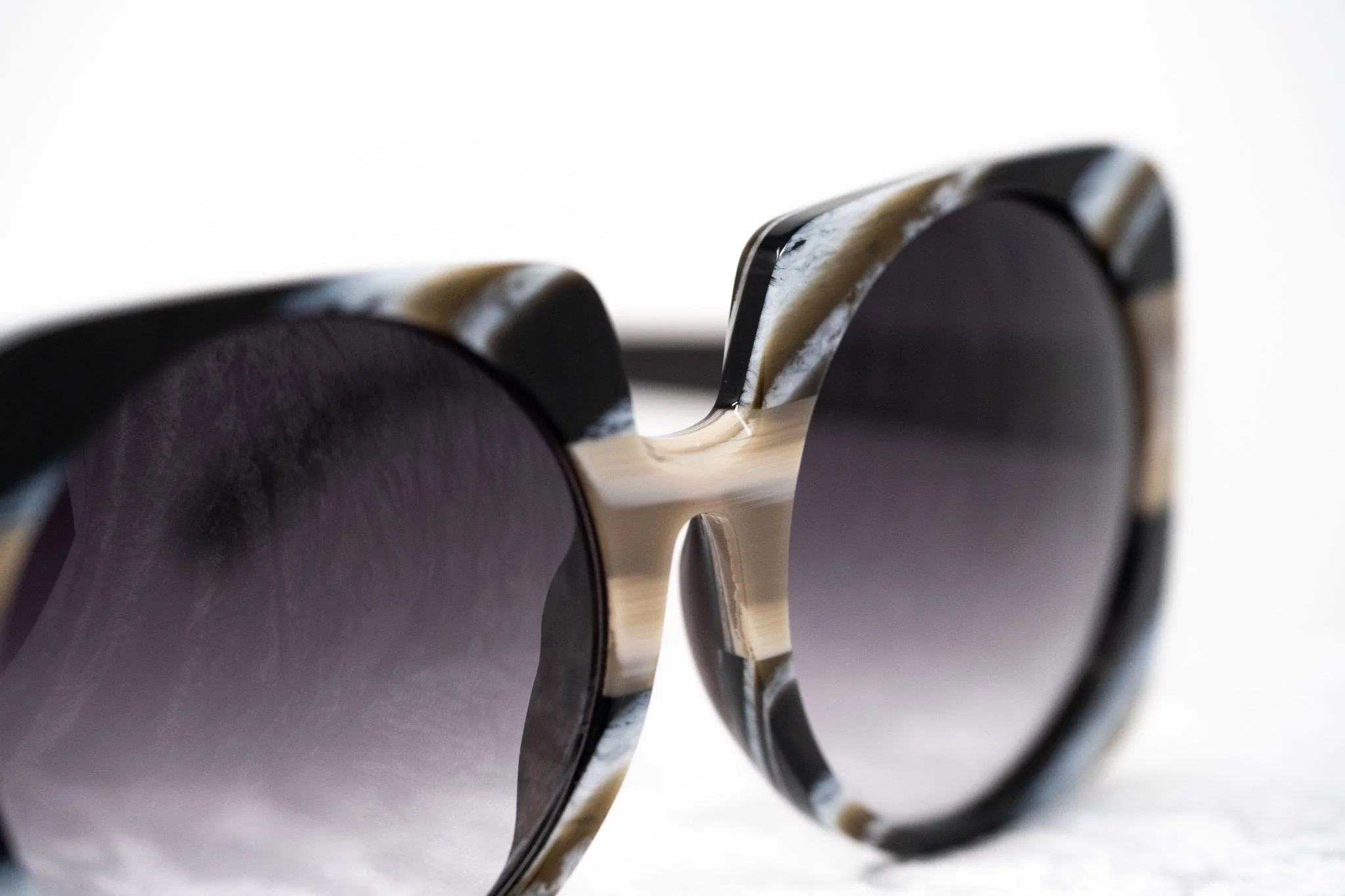 Prabal Gurung Sunglasses Square Brown and Grey - Image 8