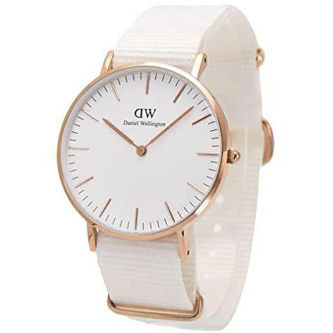 Daniel Wellington Classic Dover Ladies Rose Gold Watch - Image 2