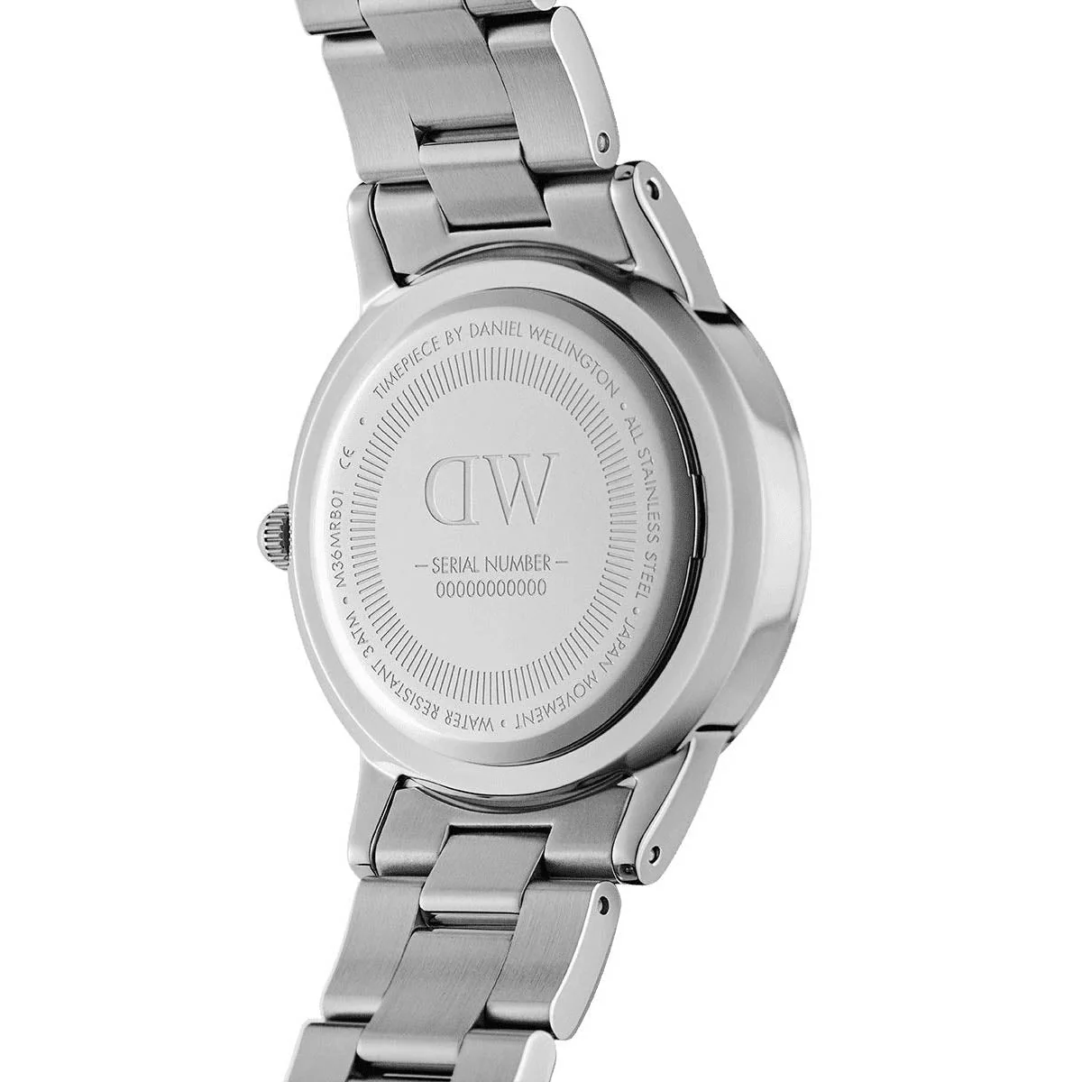 Daniel Wellington Iconic Link  Ladies Silver Watch - Image 5